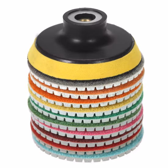 3 Inch Diamond Flexible Wet Polishing Pad Grinding Disc for Granite Marble Stone Ceramic Tile Concrete