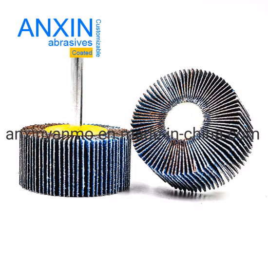 バリ取りシャフト付き酸化ジルコニウム研磨インペラ